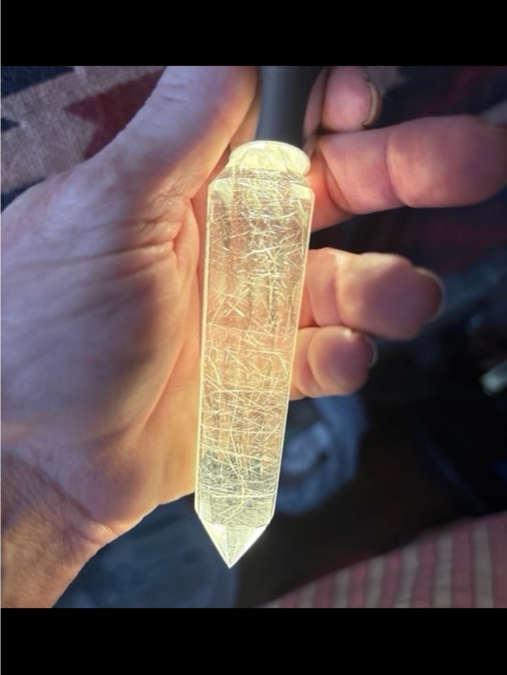 Rutilated Quartz Vogel